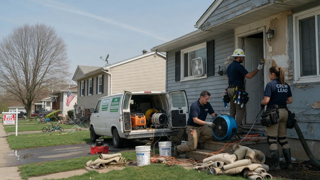 Flood Cleanup in Stuarts Draft, VA near me